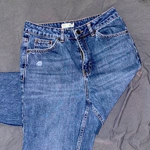 Topshop Moto Mom Jeans